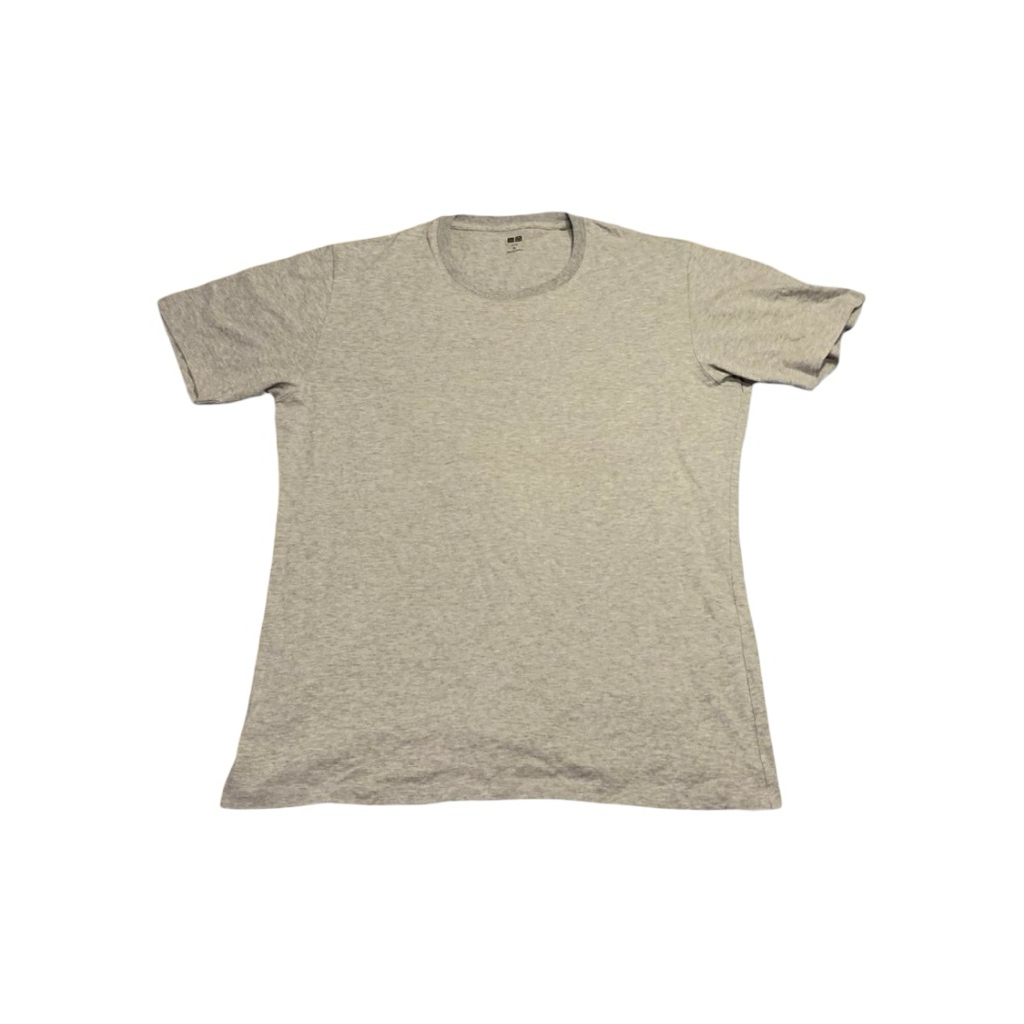 Uniqlo Grey Tee Supima Cotton