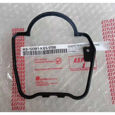 KARET DEKSEL ASPIRA ORIGINAL Gasket Seal Head Cover Adv Pcx Vario 150 K97 K59 ASPIRA H2-12391-K01-17