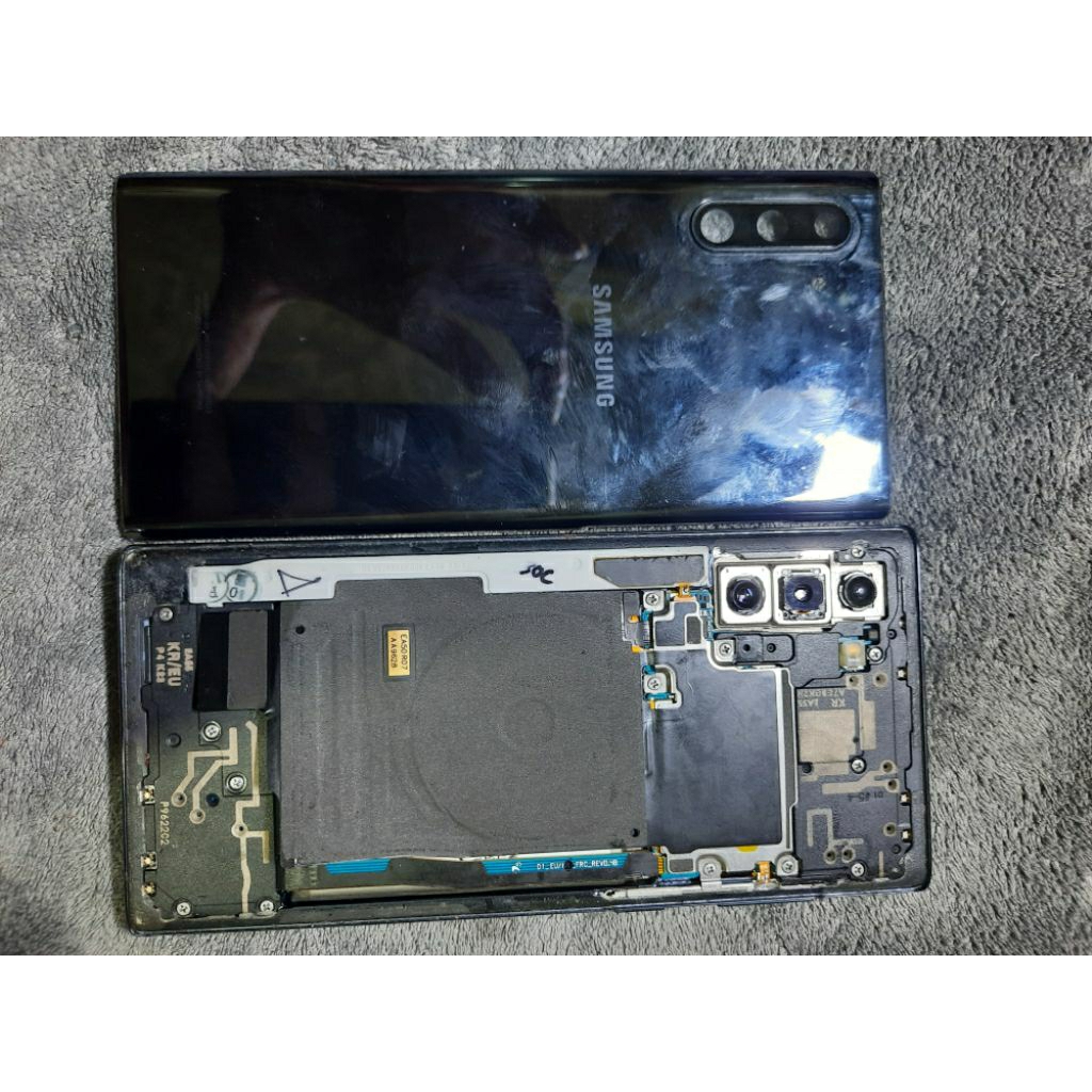 MESIN SAMSUNG NOTE 10 HIDUP NORMAL..