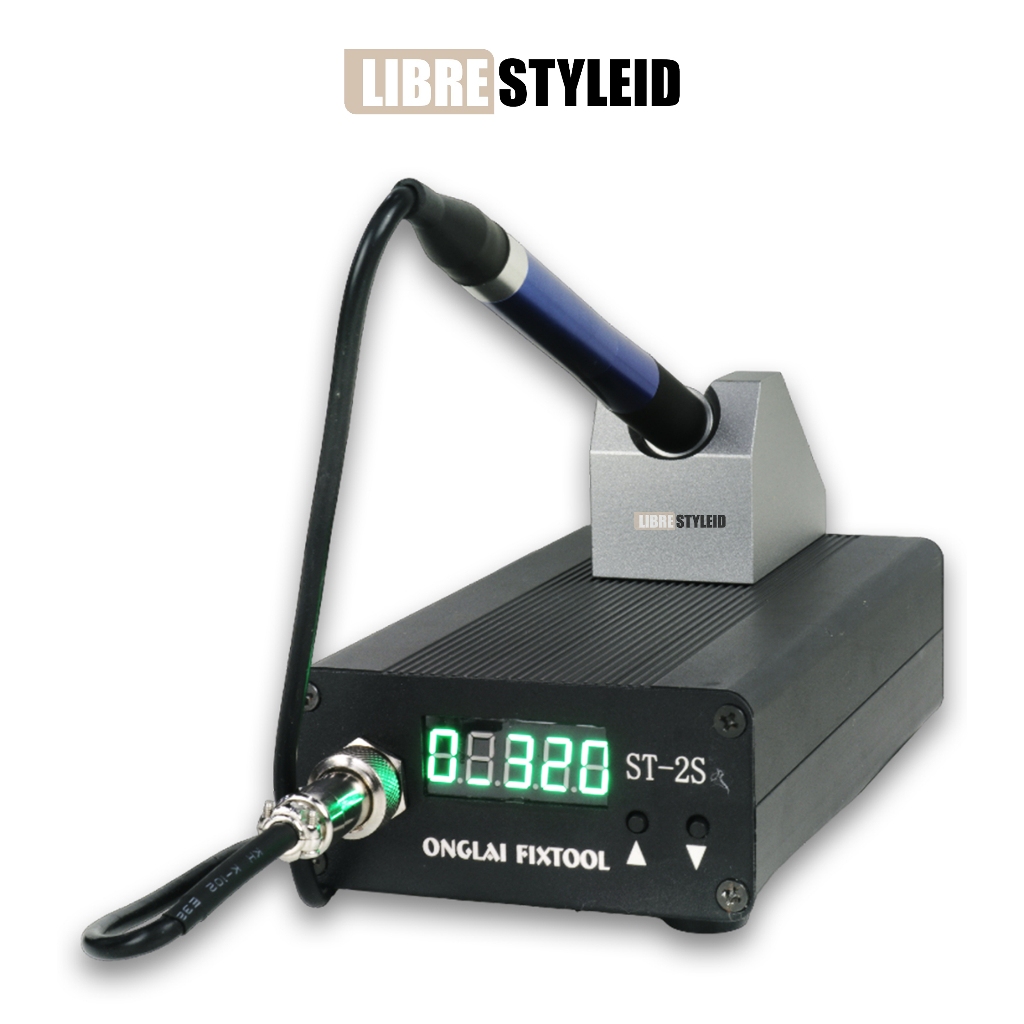 SOLDER STATION ONGLAI FIXTOOL ST-2S (C210) GAGANG BIRU ALUMINIUM TANPA MATA ORIGINAL