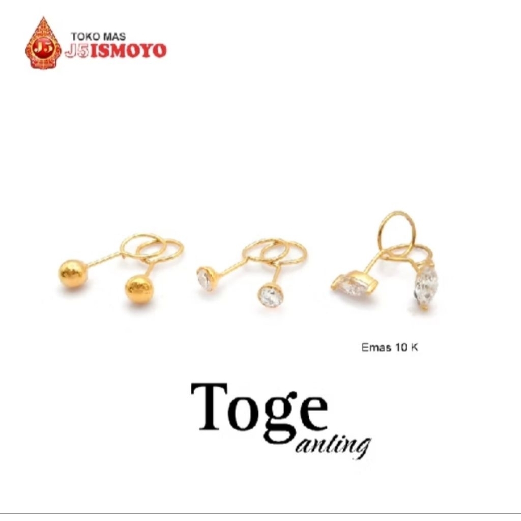 Anting Togeh Berat Super Ringan GD j5 Ismoyo