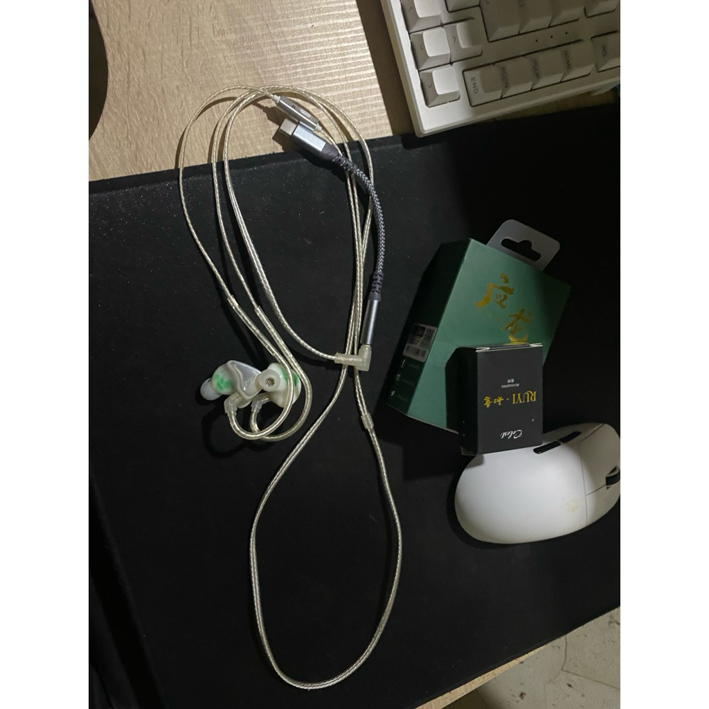 IEM Kinera wyfern white + dac ruyi