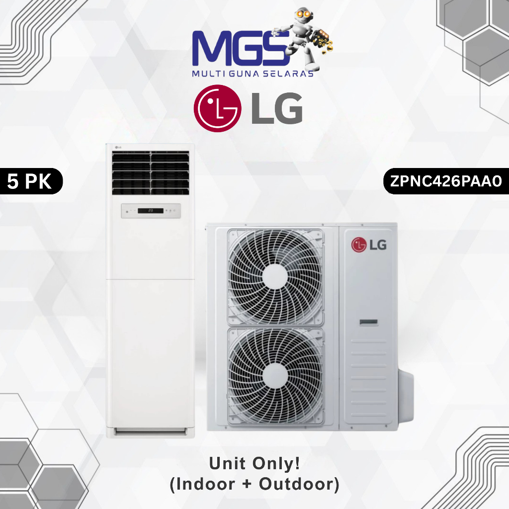AC LG 5 PK Floor Standing ZPNC426PAA0 Floor Standing