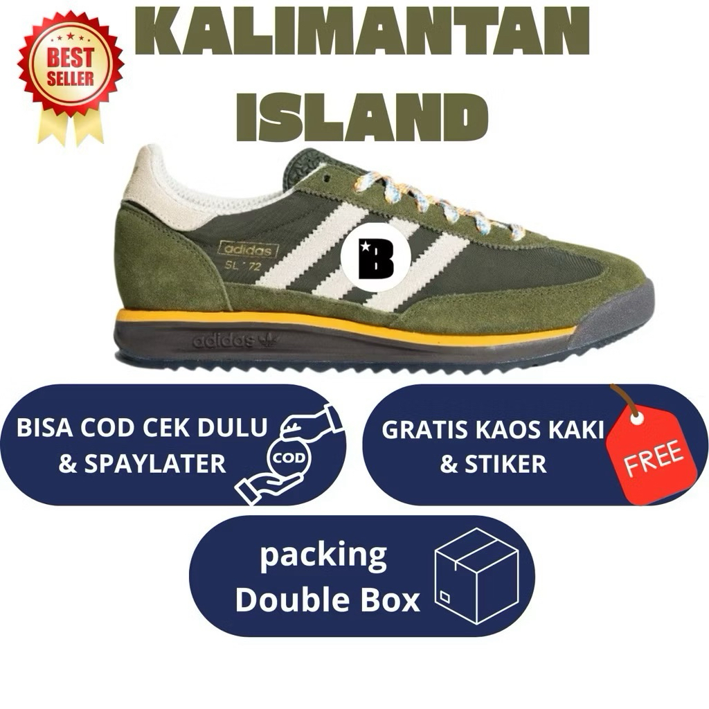 Sepatu SL72 Kalimantan Borneo Series BNIB