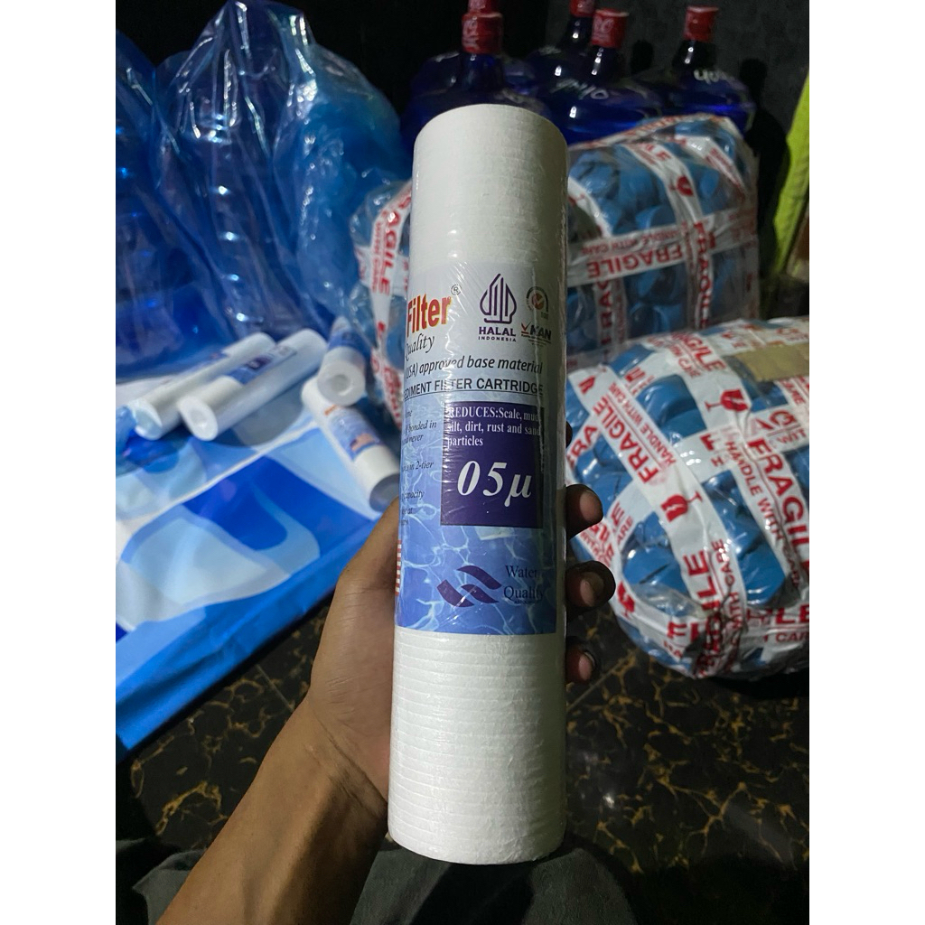 Nano Filter 05 Mikron 10in/Catridge Sediment Spun/Saringan Air