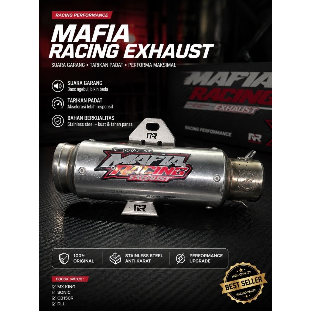 Knalpot Racing Mafia Murah second