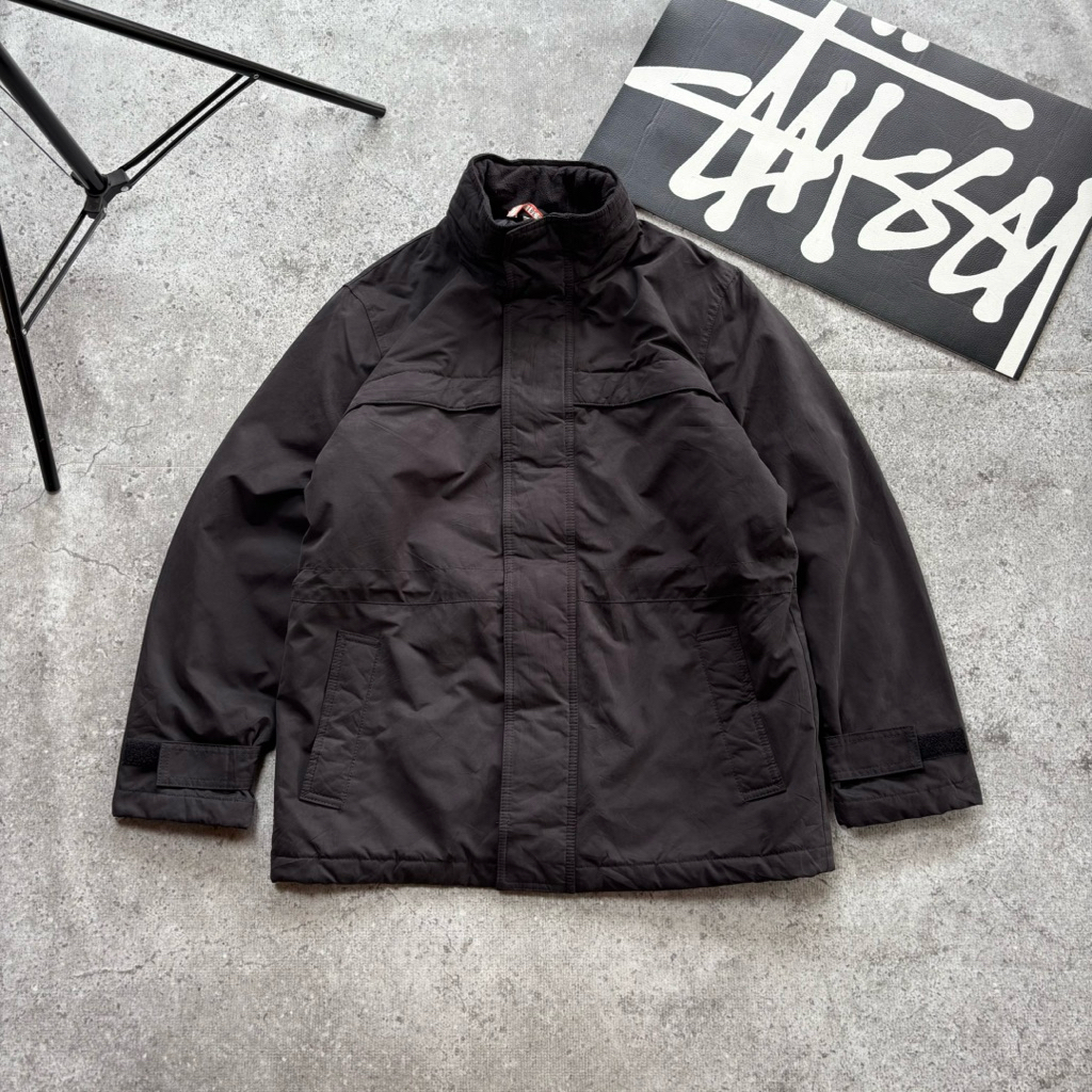Uniqlo Puffer Suede Jacket