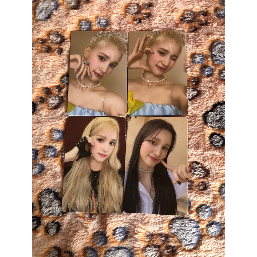 OFFICIAL PHOTOCARD HUENING BAHIYYIH DOUBLAST FIRST IMPACT