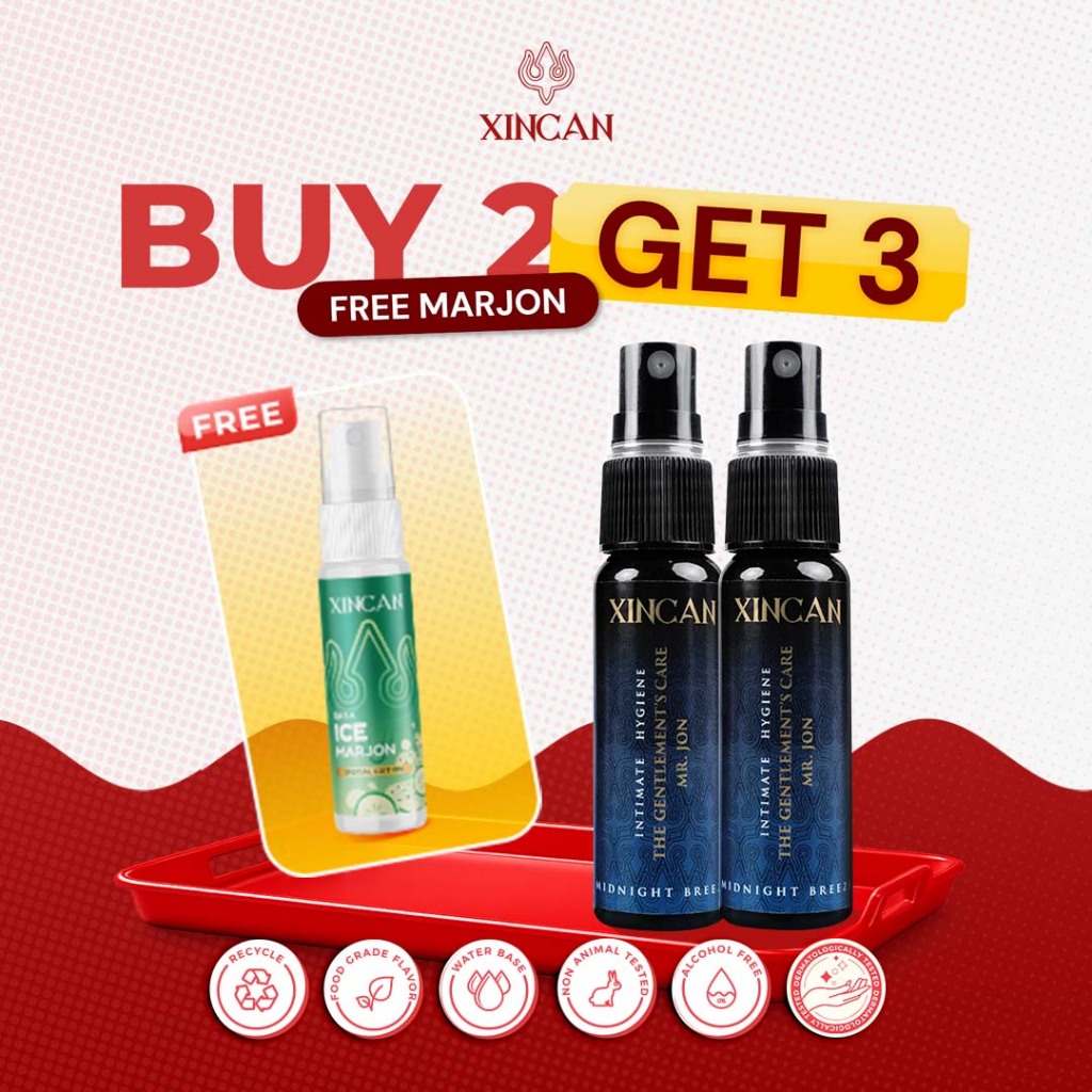 Xincan Spray Varian Midnight Breeze Original For Man Cooling