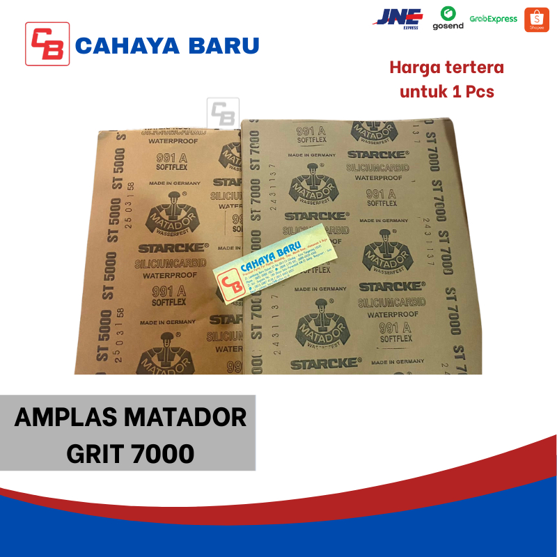 Amplas Kertas MATADOR Grade #7000 ( Made In Germany )