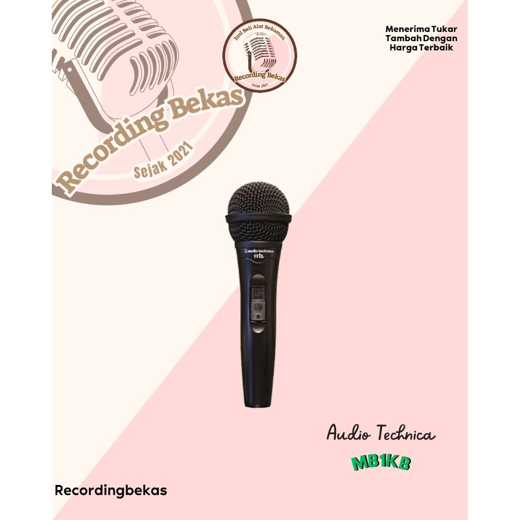 Mic Dynamic Audio Technica MB1KB