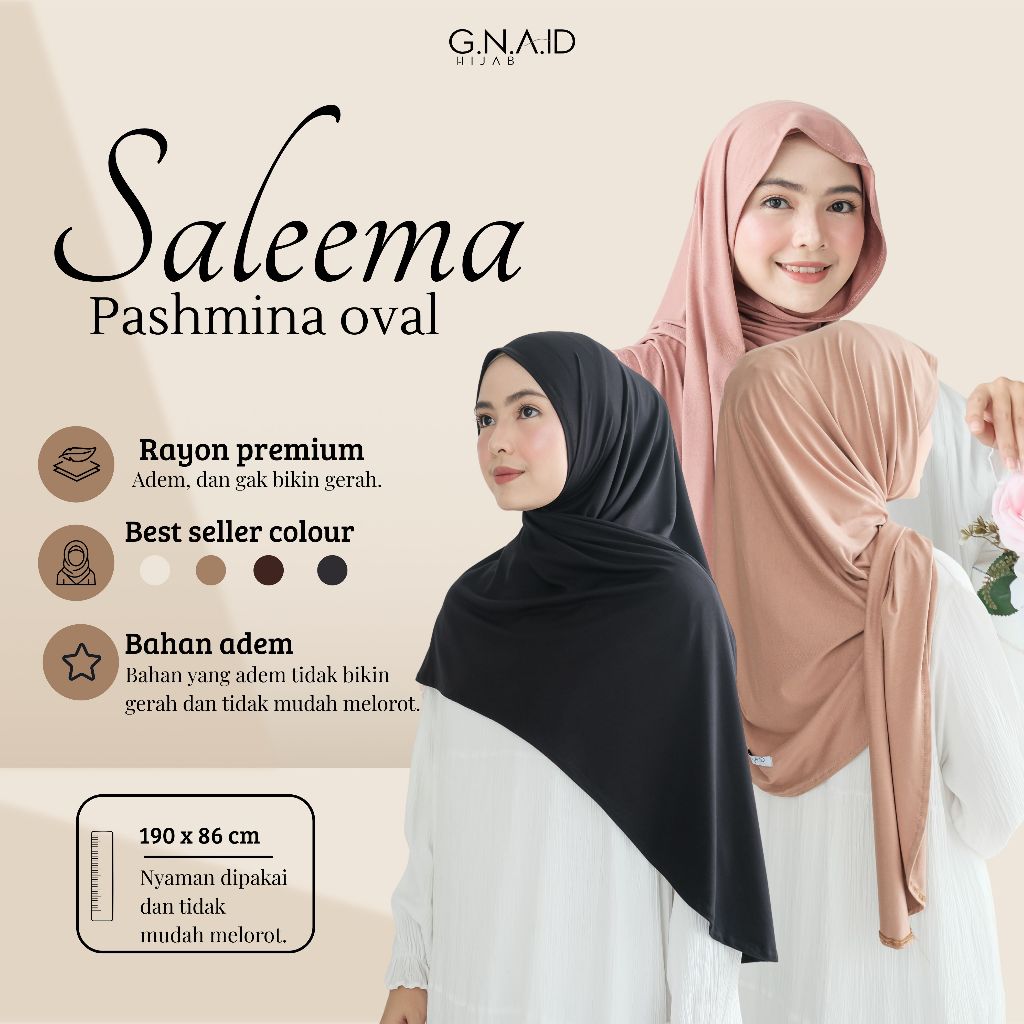 G.N.A.ID - Saleema Pashmina Oval