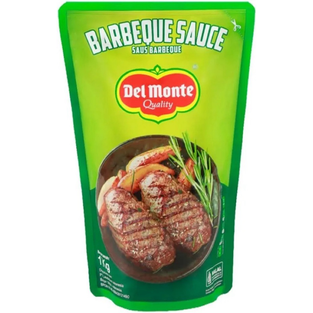 Delmonte Saus BBQ 1kg / Saus Barbeque Delmonte 1kg
