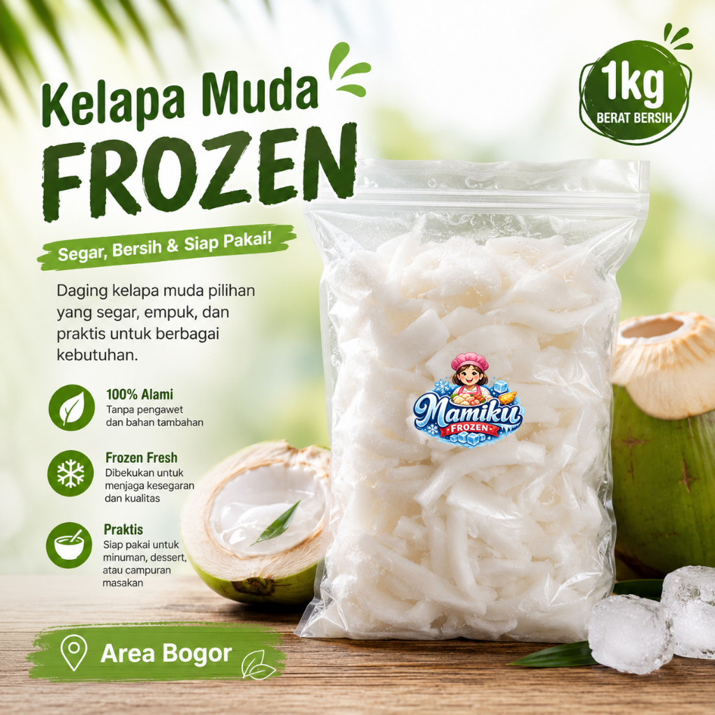 Kelapa Muda Frozen 1kg
