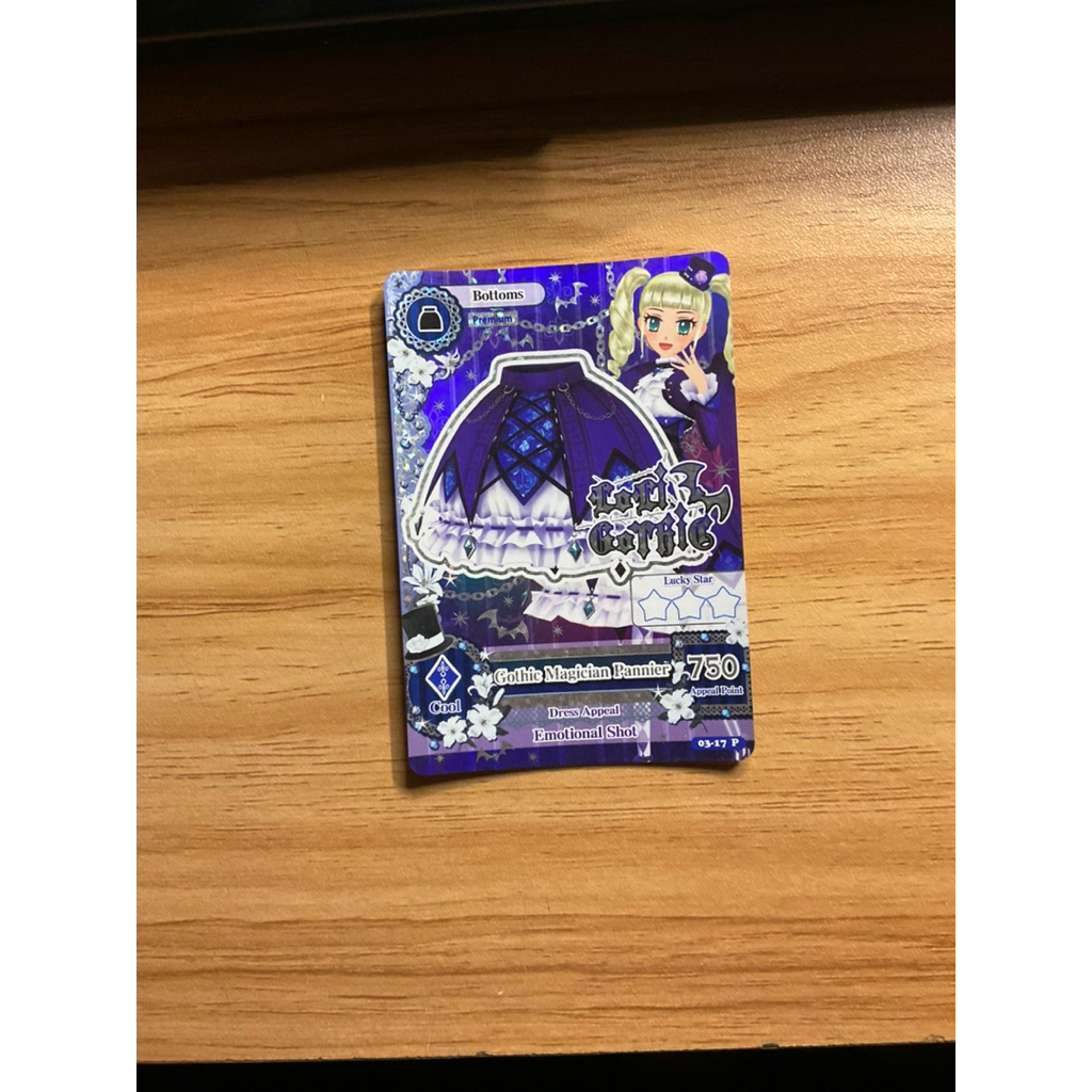 Aikatsu Card Premium Loli Gothic Bottoms