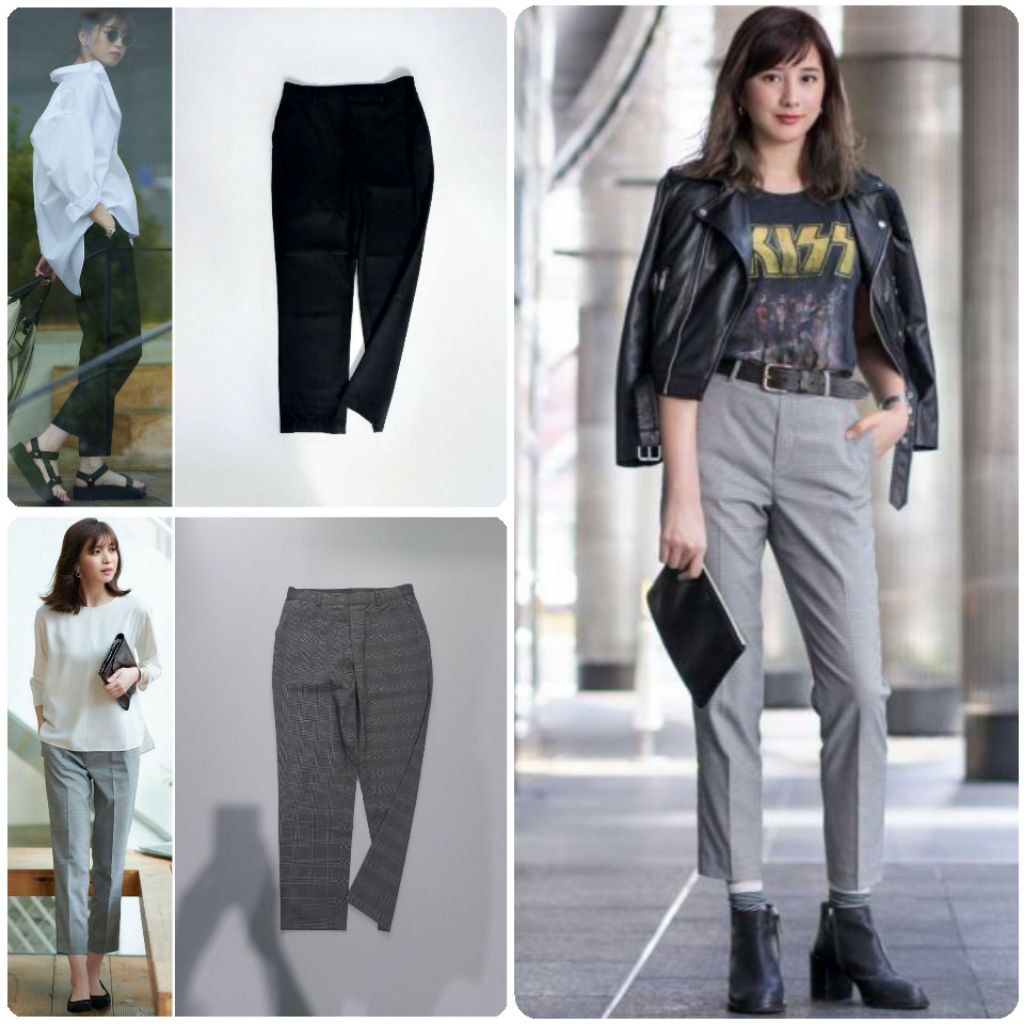 UNIQLO Ezy Ankle Length Pants (M)