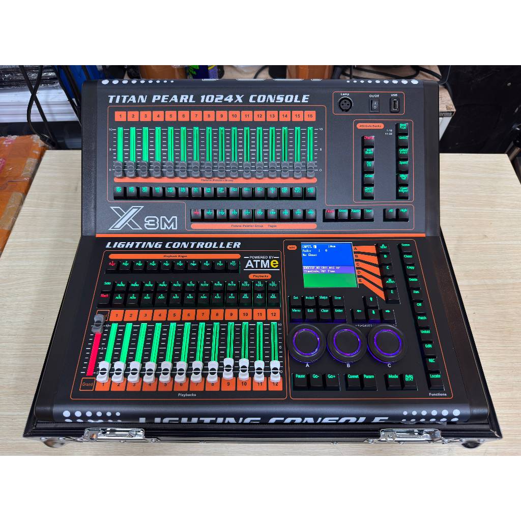 Mixer ATMe titan 1024 lighting console Mini pearl 1024b dmx