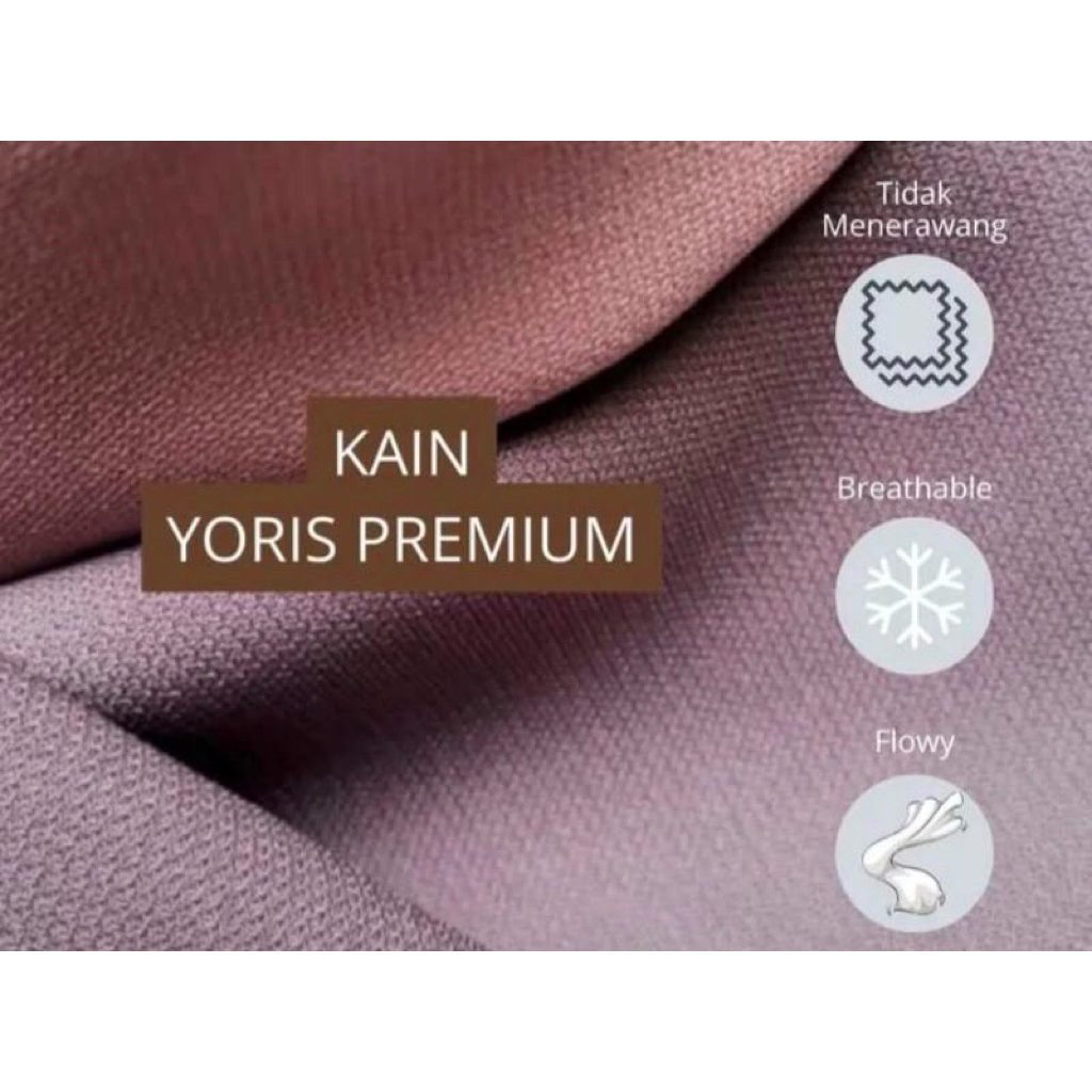 KAIN YORIS CALTRI DAN YORIS ALEXANDRIA PER 0.5 METER