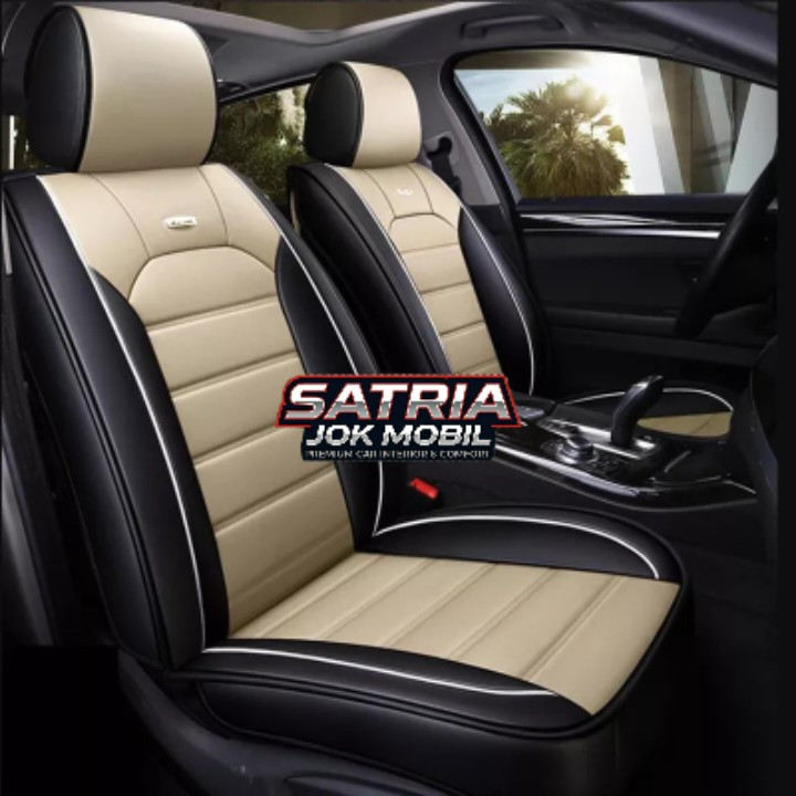 sarung Jok Mobil Calya 2016_2023 Fullset Bahan Ferrari