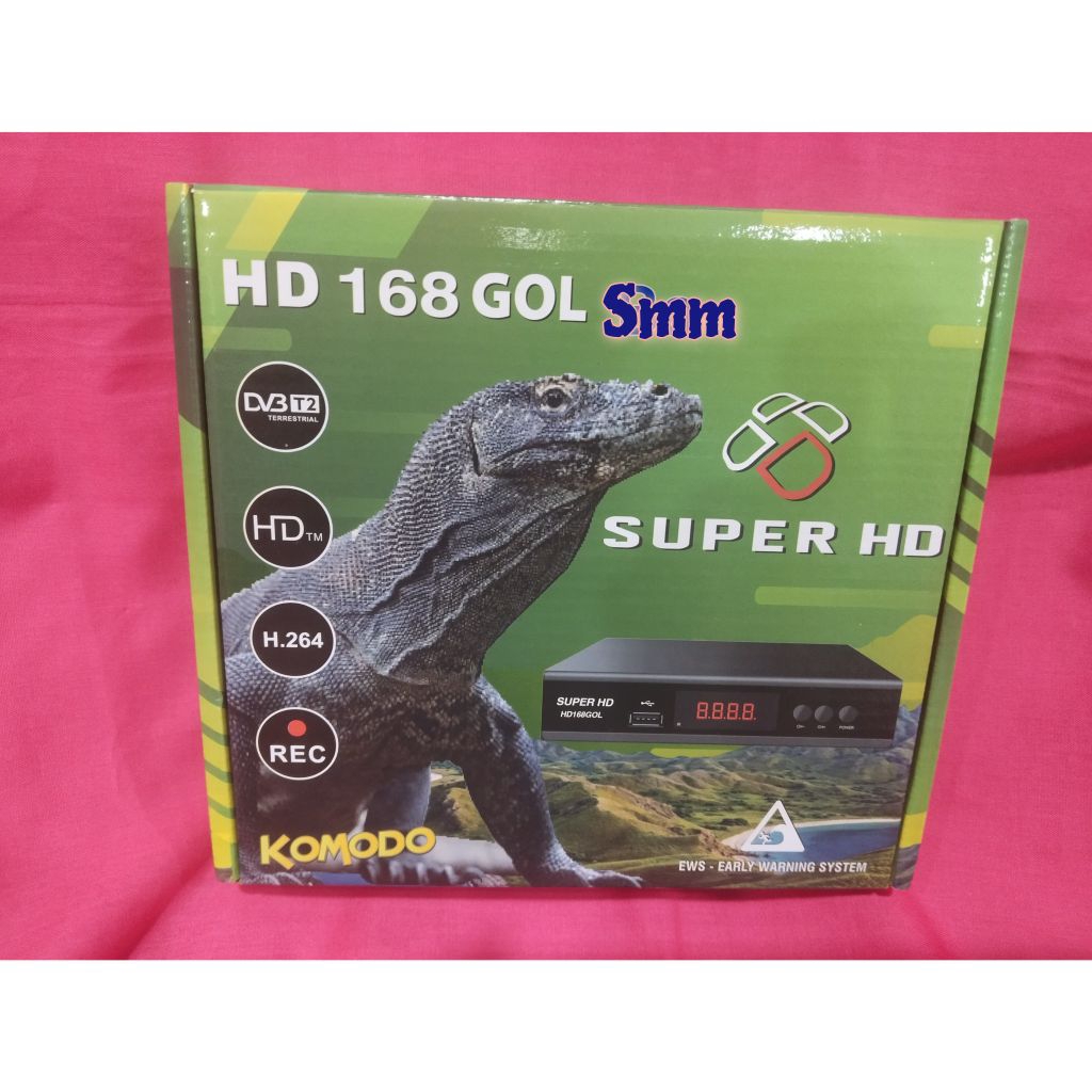 SET TOP BOX SUPER HD HD 168 GOL