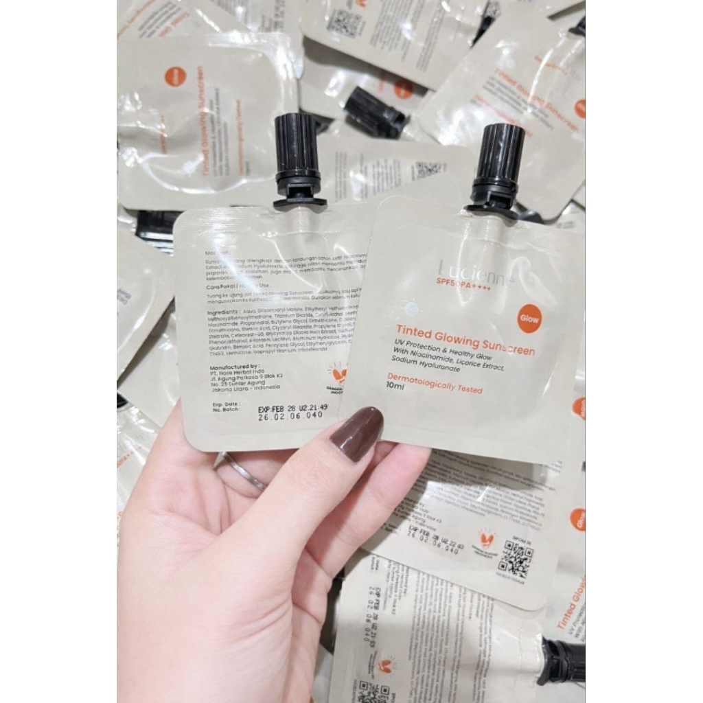 LUCIENNE 
TINTED SUNSCREEN 10mL