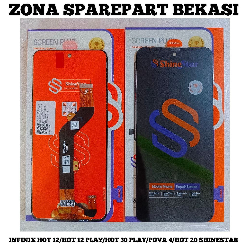 LCD+TS INFINIX HOT 12 PLAY/HOT 12/POVA 3 NEO SHINESTAR