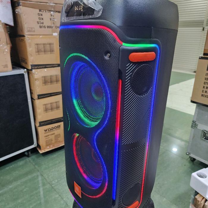 Speaker JBL PARTYBOX 1200 / PARTY BOX1200 -komplit mic 2 buah – Portable Party Speaker Up to 12 Hours of Play time Dual Mic & Guitar Inputs1200 – Portable Party Speaker Up to 12 Hours of Play time Dual Mic & Guitar Inputs