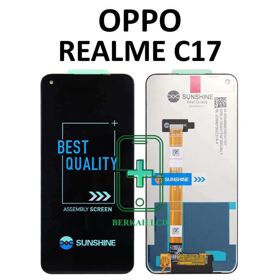 LCD TOUCHSCREEN OPPO REALME C17 ORIGINAL FULLSEET