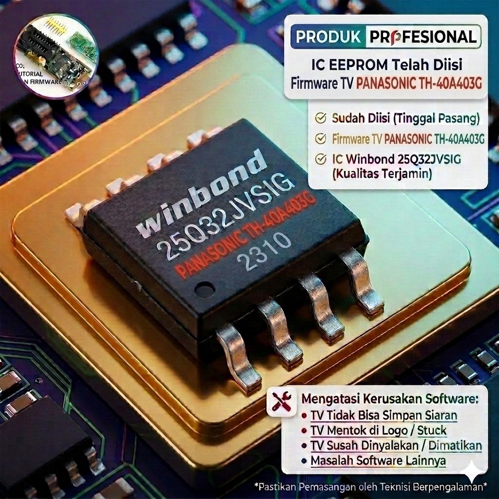PANASONIC TH-40A403G ic eprom isi firmware