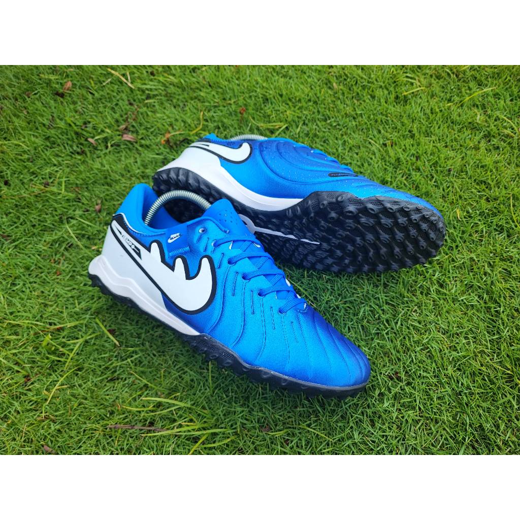 [Terlaris] Sepatu Futsal React Tiempo Legend X Pro TF - Soar White