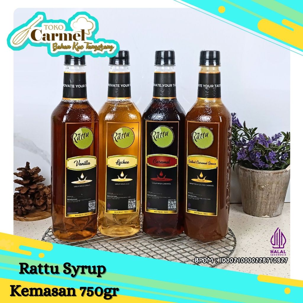 Rattu Sirup Minuman 750ml Premium