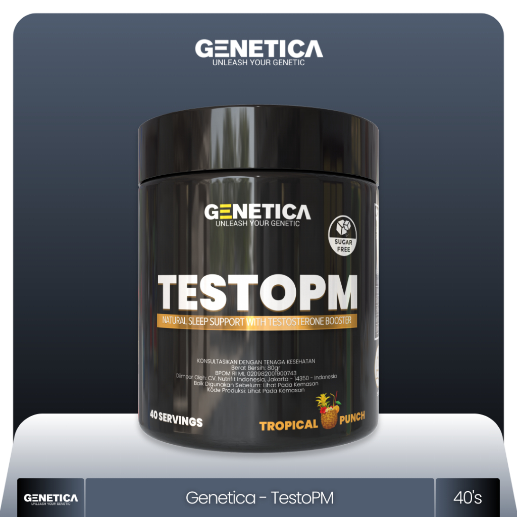 Genetica 3 in 1 Testo PM 40 Serving Testobooster