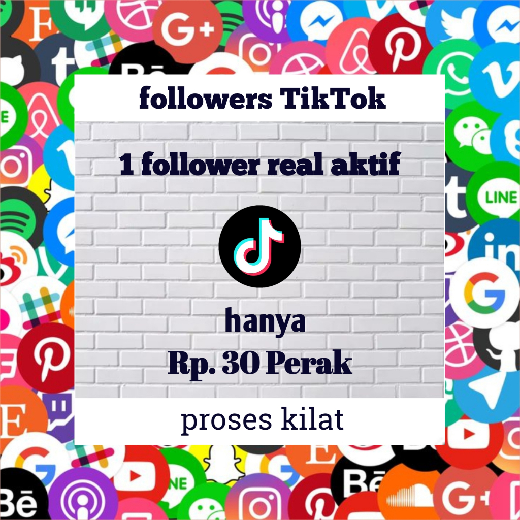 PROMO  Tambah Followers TikTok Indonesia Murah Real Aktif | Promosi Akun TikTok Bergaransi
