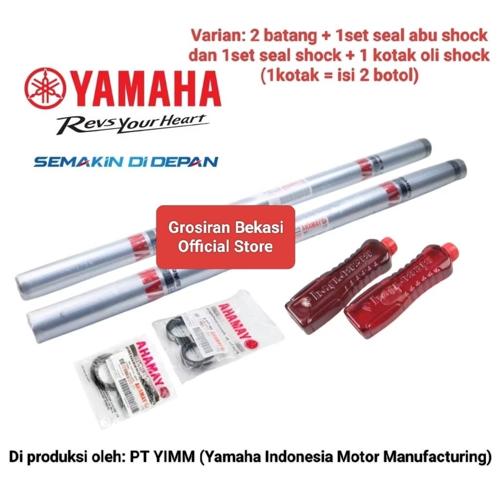 ORIGINAL 100% As shock depan Yamaha kode (3KA/29M) untuk RX king/Rx king new, RX king lama, Rx s, Rx