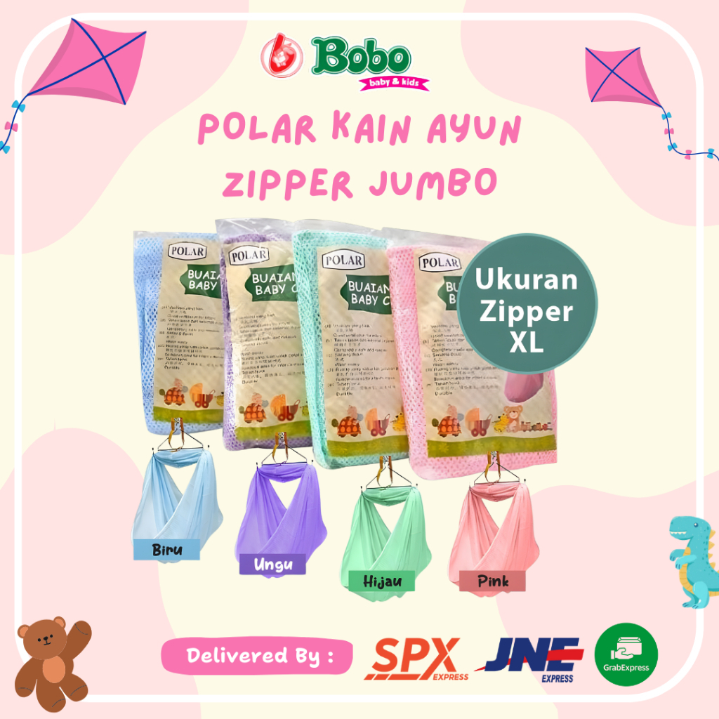 POLAR - KAIN AYUNAN BAYI JUMBO / KAIN AYUNAN BAYI JUMBO