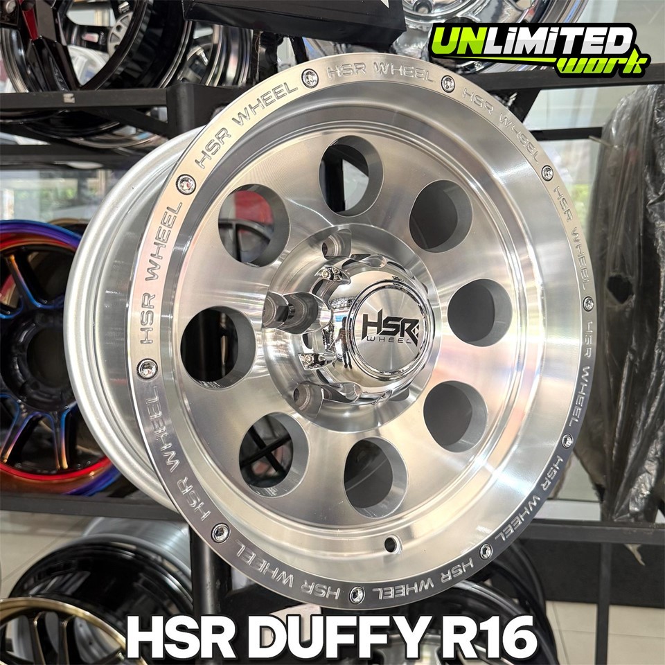 Velg Model Mickey Thompson HSR DUFFY R16 PCD 5X114,3 Velg Scross Innova Luxio Biante Terrios Rush