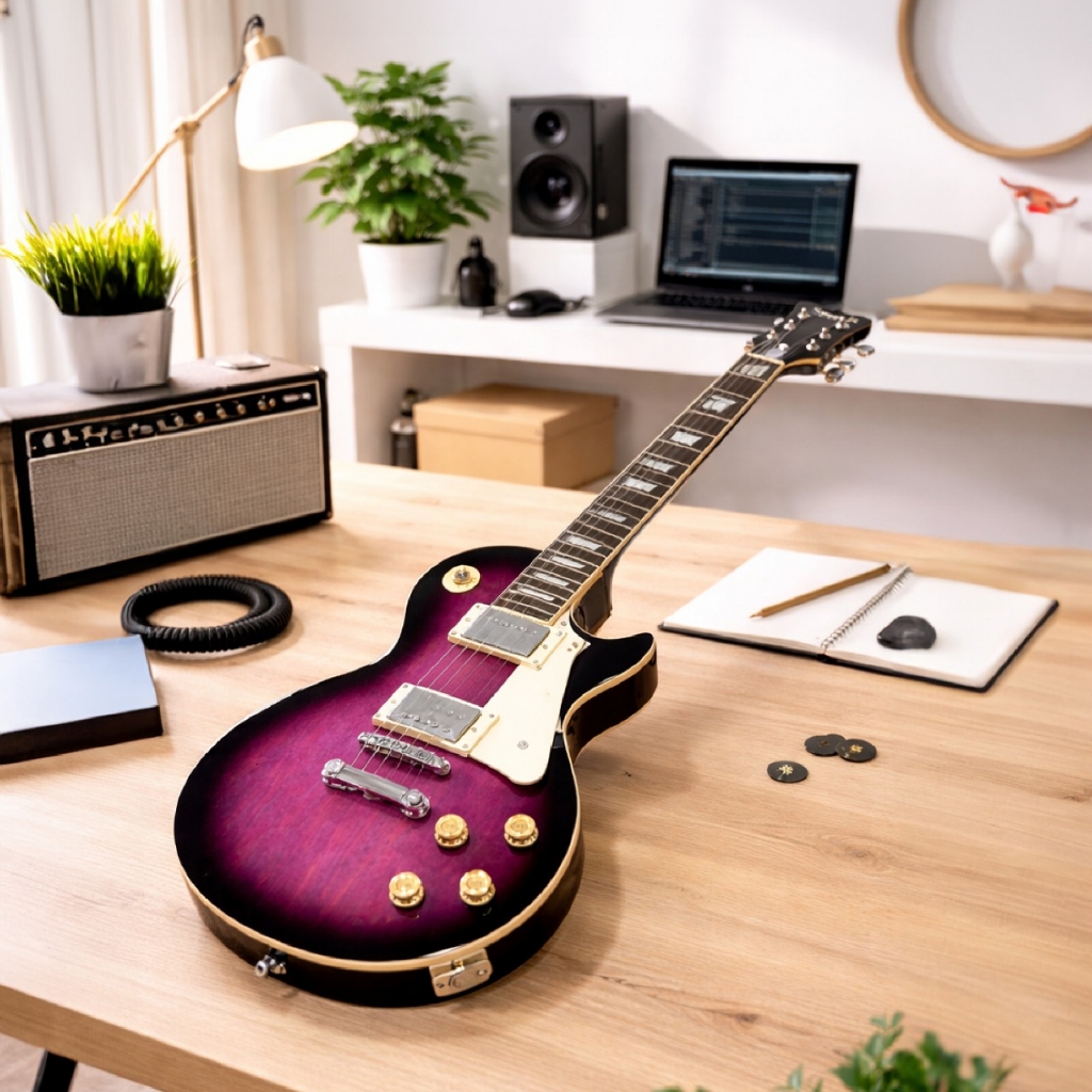 Gitar Elektrik Model Les Paul Stinger SLPP-340 Guitar Listrik