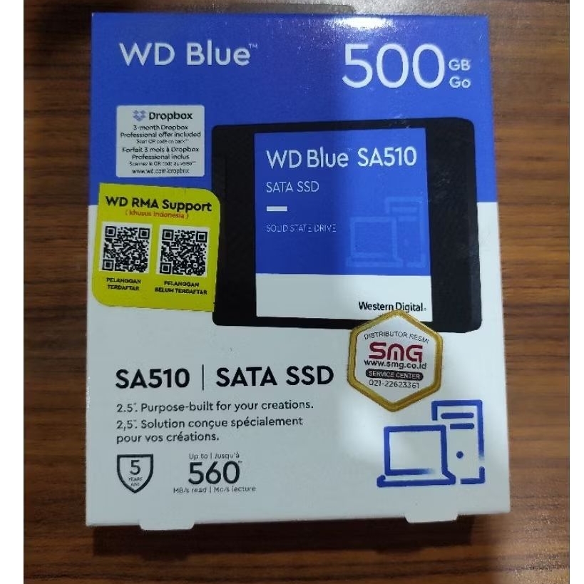 SSD WD BLUE SA510 500GB