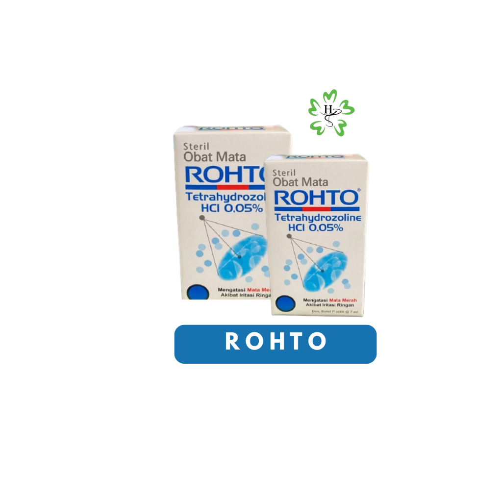 Rohto tetes mata 7ml -meredakanh mata merah ,mata kering