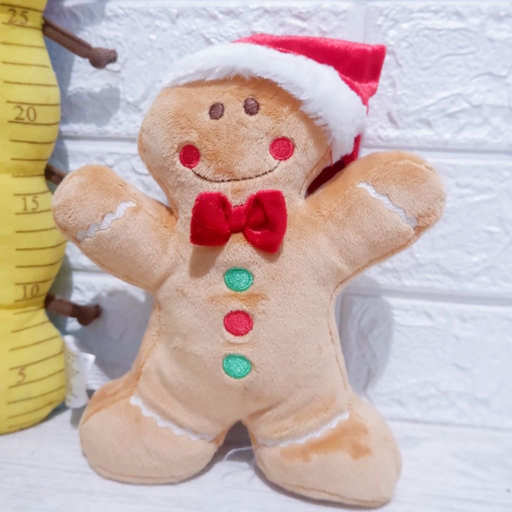 Boneka Kue Jahe Gingerbread Gingerbreads merk Gund