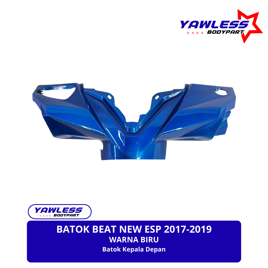 Batok Kepala Depan Beat New Esp 2016 2017 2018 warna Biru / Batok Beat esp