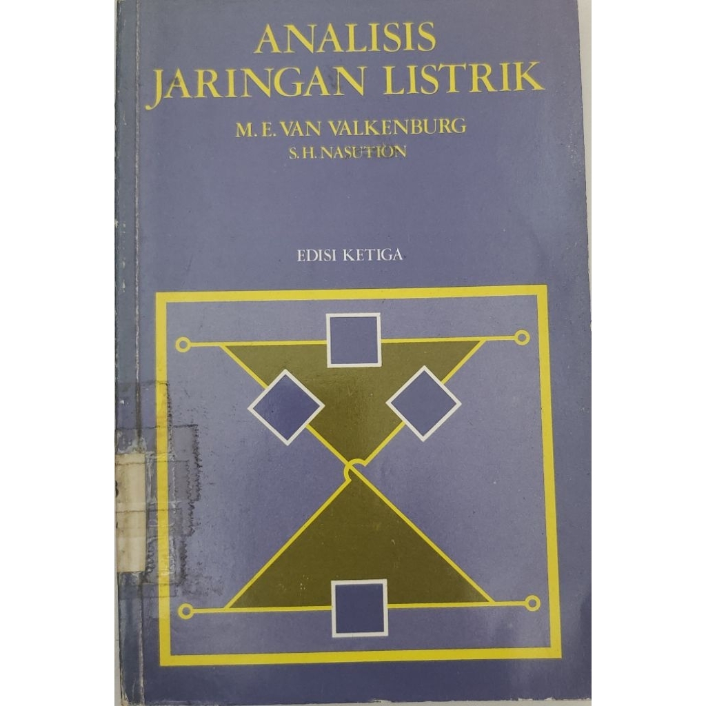 BUKU ANALISIS JARINGAN LISTRIK EDISI KETIGA BEKAS ORIGINAL