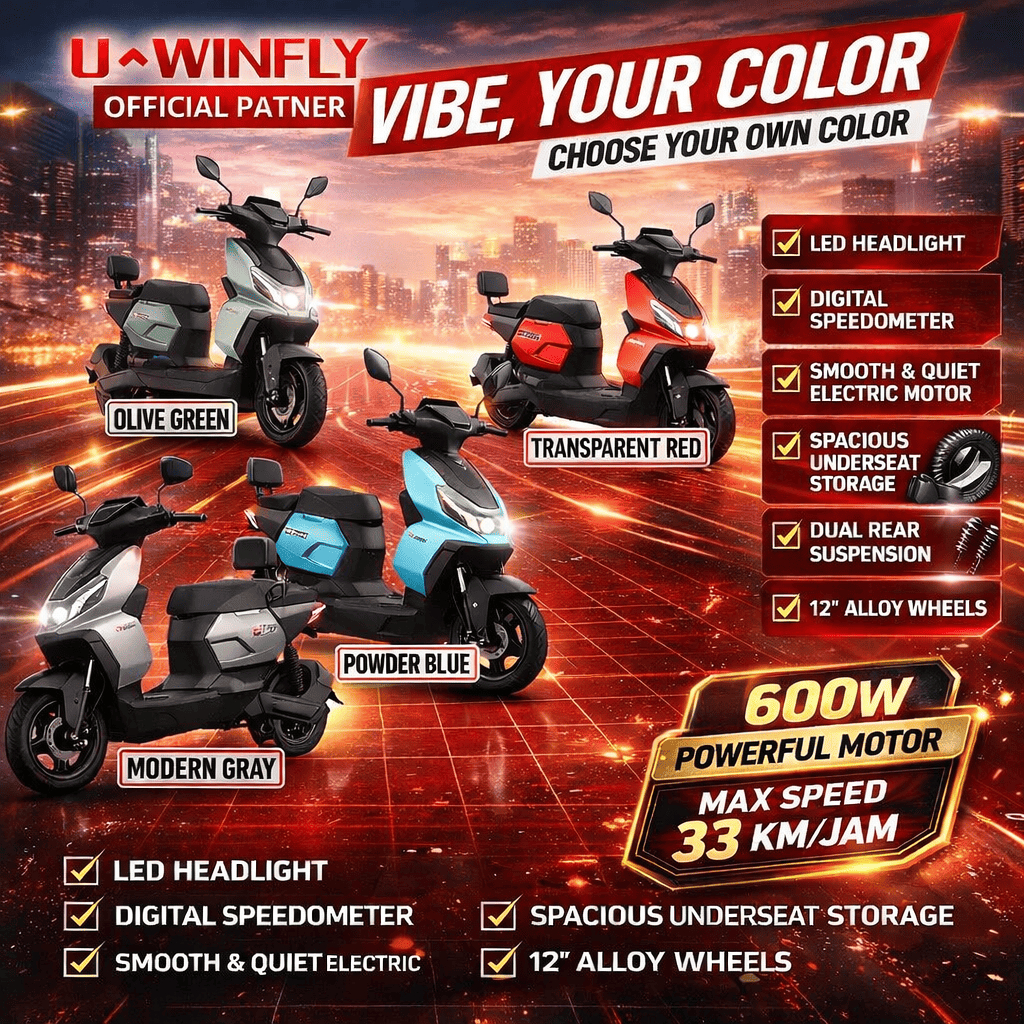 Uwinfly D66A Sepeda Listrik