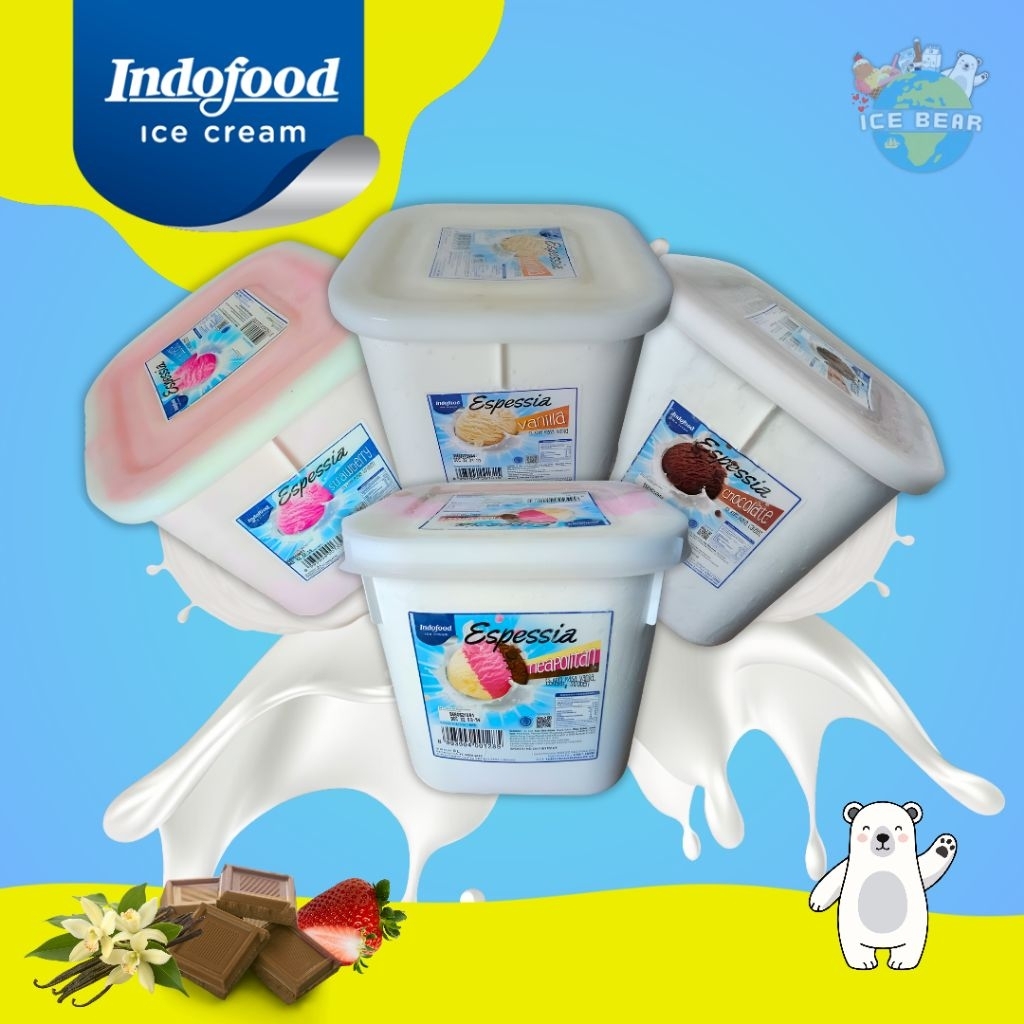 Ice Cream/Es Krim Indoeskrim (Indofood) Ukuran 8 Liter