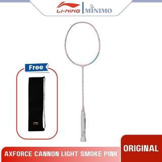 Raket Badminton Lining Axforce Cannon Smoke Pink Original 100%