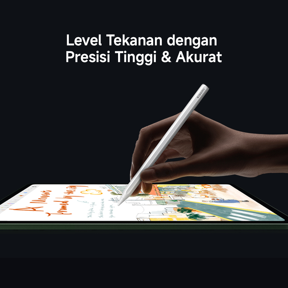 Xiaomi Focus Pen Pro | Desain Ramping Tanpa Tombol yang Minimalis & Nyaman | Ultra Low Latency untuk Respons Cepat & Real-Time | Level Tekanan dengan Presisi Tinggi & Akurat | Kontrol Intuitif dengan Gesture yang Cepat & Seamless | Smart Pen [Xiaomi Offic - Gambar 4
