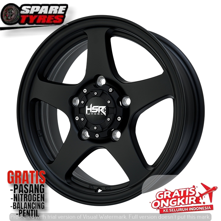 Velg HSR Racing Ring 15 Lebar 55 Untuk Mobil Escudo Vitara Feroza Dll