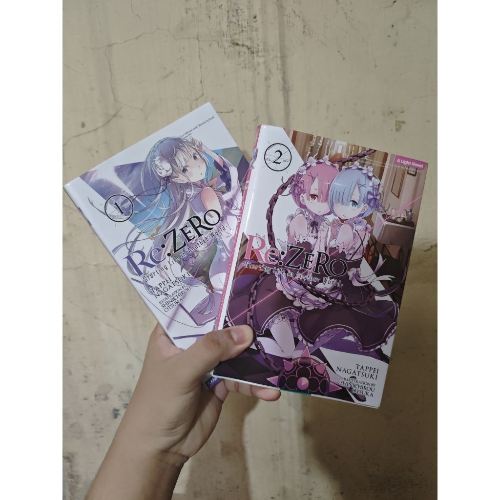 Re:Zero Volume 1 Bahasa Indonesia Preloved Light Novel
