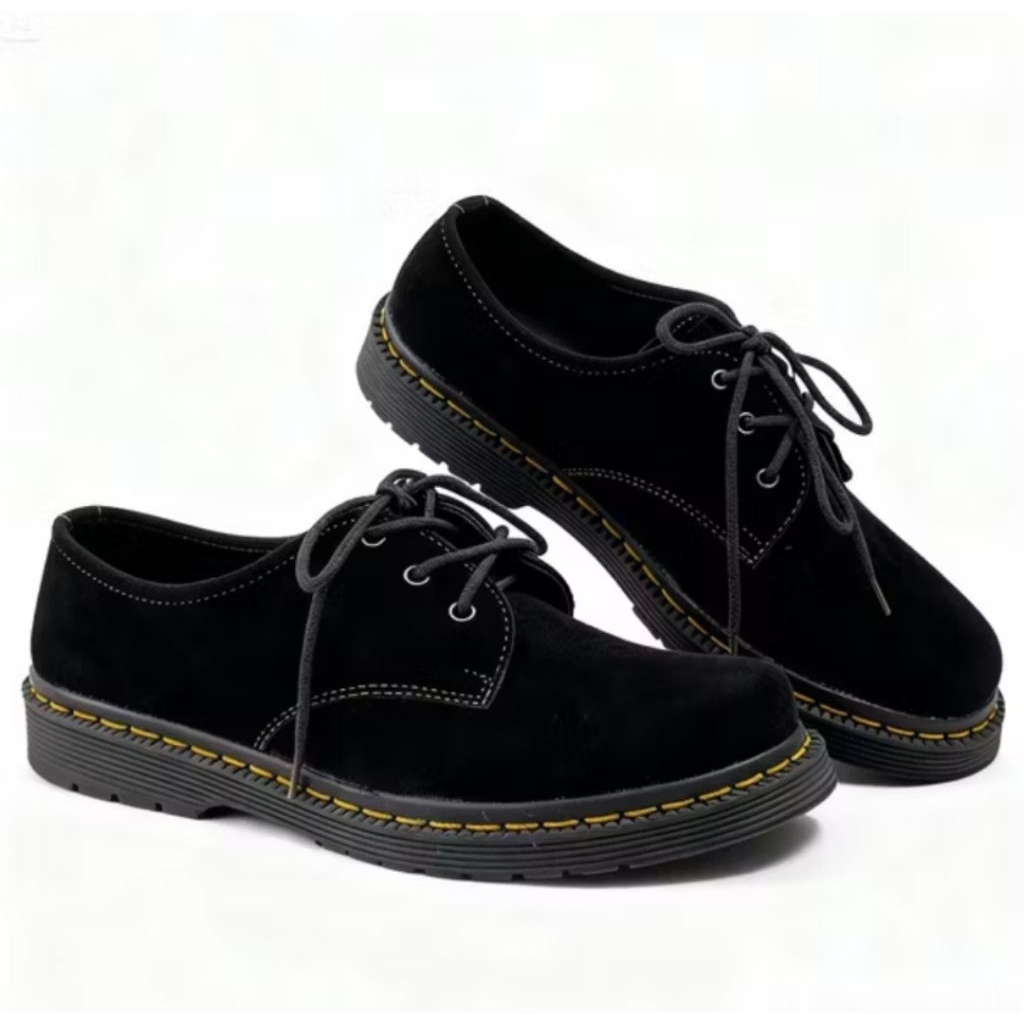 Sparta | Sepatu boots Dokmar pendek Pria Wanita | Hitam