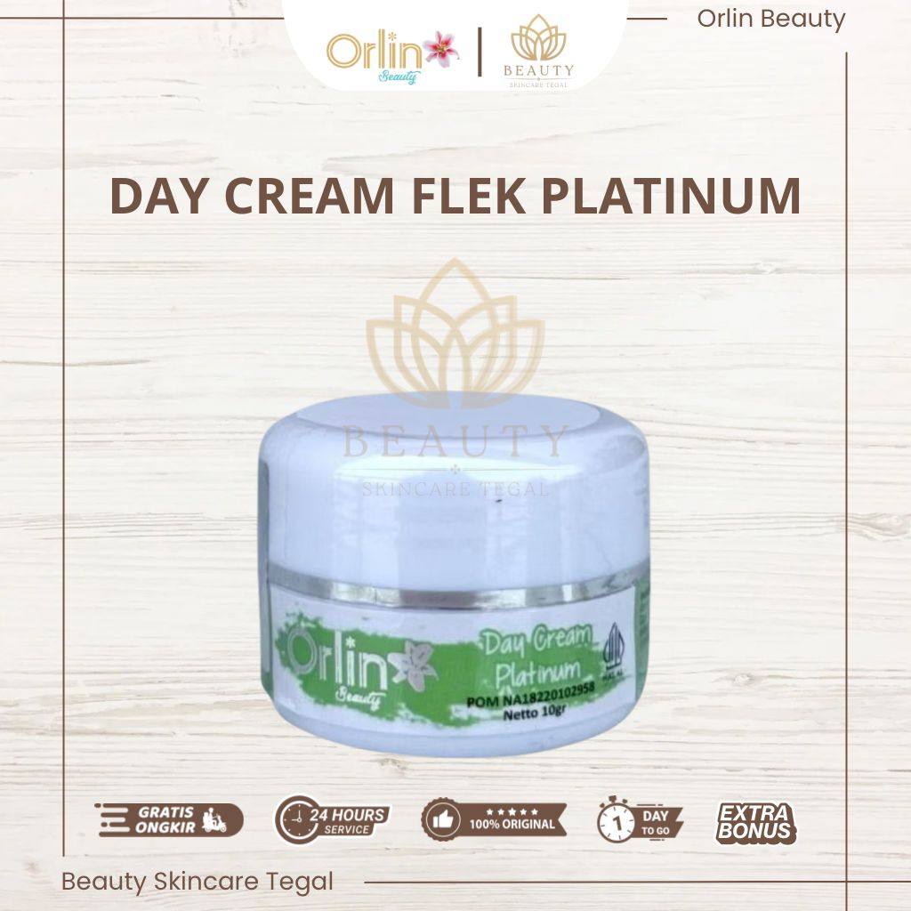 Day Cream Flek Platinum Orlin Beauty Skincare | Sunscreen Spf 50 Orlin Beauty | Cream Siang Orlin Be